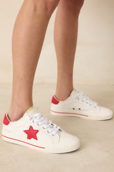 Vintage Havana Alive Red Multi Canvas Sneakers