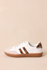 Midtown Market Leopard Print Retro Sneakers