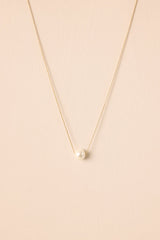 Cocktail Hour Ivory Faux Pearl Necklace