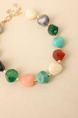 No Introduction Needed Multi Mixed Gem Necklace