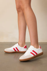 Midtown Market Red Retro Sneakers