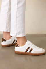 Midtown Market Leopard Print Retro Sneakers