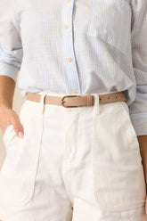 Everywhere With Me Taupe Belt