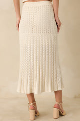 Z Supply Ivory Lexa Sweater Midi Skirt