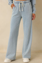 Z Supply Ocean Air Indigo Hunter Knit Denim Pants