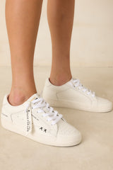 Vintage Havana Supreme White Leather Sneakers