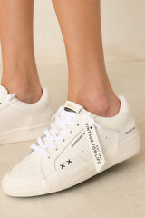 Vintage Havana Supreme White Leather Sneakers