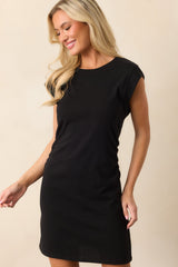 Z Supply Black Camino Mini Dress