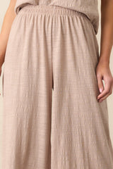 Z Supply Parchment Taupe Scout Textured Slub Pants