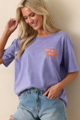 Fleetwood Mac Purple Mist Rumors Tour Merch Tee