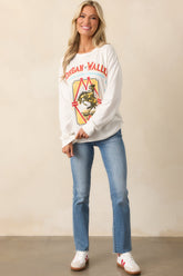Morgan Wallen Long Live Cowgirls White Relaxed Long Sleeve Tee