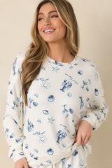 Z Supply Vanilla Ice Lost At Sea Long Sleeve Top