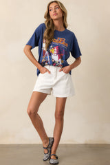 No Doubt Washed Indigo Return Of Saturn Collage Merch Tee