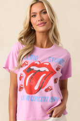 Rolling Stones Pink Cotton Live In Concert 1994 Solo Tee
