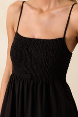 Z Supply Black Beachside Midi Dress