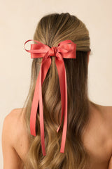 Light The Way Orange Clip In Bow