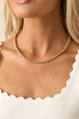 Simple Things Gold Chain Necklace
