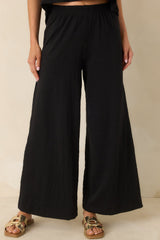 Z Supply Black Scout Textured Slub Pants