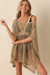 Call It Paradise Tan Cover Up