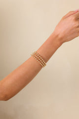Can Never Go Wrong Gold Layered Cuff Bracelet