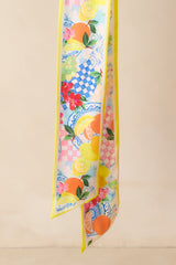 Prosperina Twillies Multi Citrus Print Scarf Tie