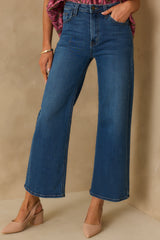 Always First Dark Wash Wide Leg Jeans
