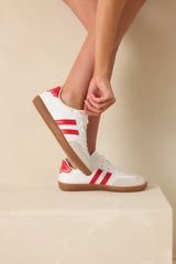 Midtown Market Red Retro Sneakers