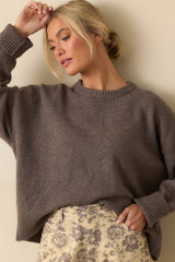 Z Supply Ash Grey Cirrus Cozy Sweater