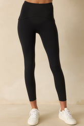 SPANX® Black Booty Boost Active 7/8 Leggings