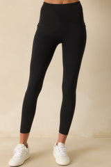 SPANX® Black Booty Boost Active 7/8 Leggings