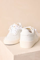 Vintage Havana White Fast 9 Sneakers