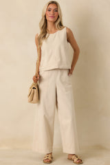 Z Supply Parchment Beige Daycation Pants