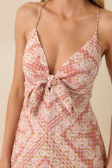 Hibiscus Hideaway Rose Pink Floral Maxi Dress