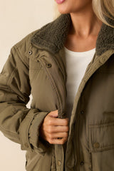 Thread & Supply Army Green Danya Jacket