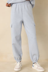 Track Record Light Heather Blue Jogger Sweatpants