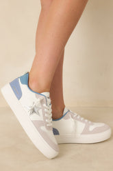 Vintage Havana Aura 16 Blue Multi Star Sneakers