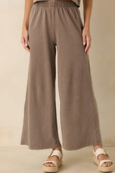 Z Supply Scout Perfectly Taupe Cotton Jersey Pants