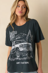 Morgan Wallen Ain't That Some Vintage Black Cotton Tee