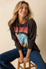 No Doubt Tragic Kingdom Vintage Black Cotton Long Sleeve Tee