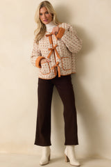Something Amazing Dark Brown Wide Leg Jeans