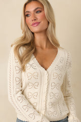 Z Supply Ivory Gema Cardigan
