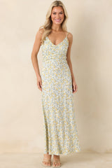 Z Supply Ivory Multi Faya Idra Ditsy Maxi Dress