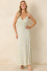 Z Supply Ivory Multi Faya Idra Ditsy Maxi Dress