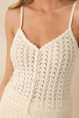 Z Supply Ivory Lexa Sweater Tank