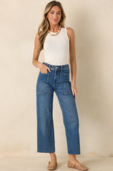 One Of Those Days Ivory Rib Knit Tank Top