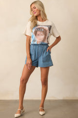 Shania Twain Ivory The Woman In Me Boyfriend Tee
