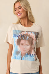Shania Twain Ivory The Woman In Me Boyfriend Tee