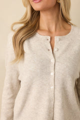 Z Supply Oatmeal Heather Medina Cozy Cardigan