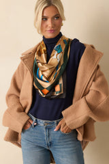 Comfortable Charm Navy Turtleneck Sweater