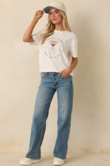 Z Supply Vanilla Ice Espresso Martini Cotton Boyfriend Tee
